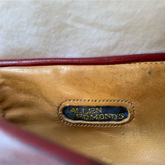 Allen Edmonds St. Denis Burgundy Leather Penny Loafer, men’s 10, dress, career main image 15